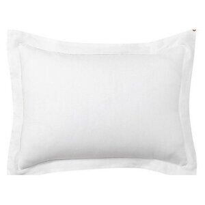 Pottery Barn White Belgian Flax Linen Sham Standard 20"x26" 1441948